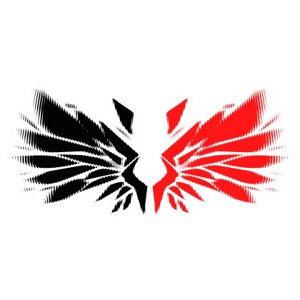 [Glitch] Animated Shattered Wings Devil Red