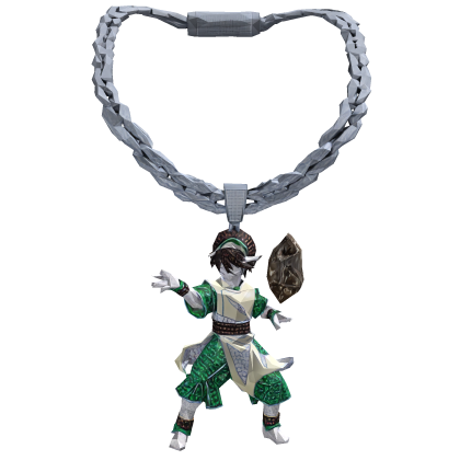 Toph Earthbender Necklace Chain 3.0