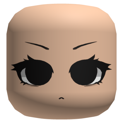 Upset Chibi Face