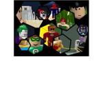 Superheros and villians group