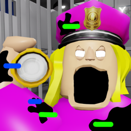 (😲NEW) POLICE GIRL PRISON RUN! (Obby)