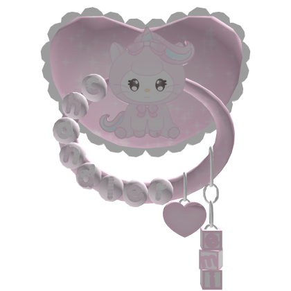 ๑˚ chandler unicorn paci
