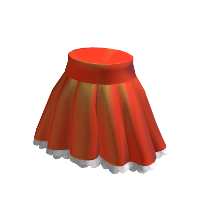 Red skirt roblox on sale