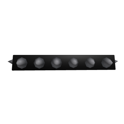 🤖[Desc] Black Spike bracelet [Mr. Roboto R6] [R]