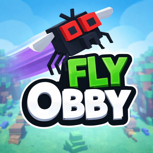 Obby but you're a Fly