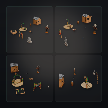 Cozy Garden & Farm Plot Kit preview 2