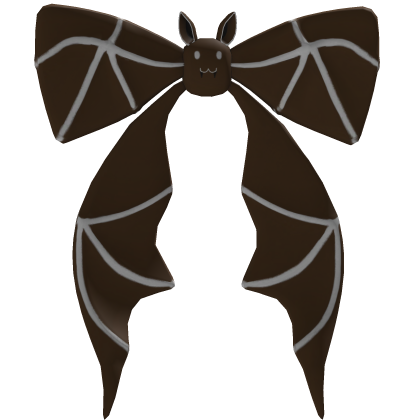 brown bat ribbon Roblox item