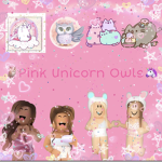 Pink Unicorn Owls
