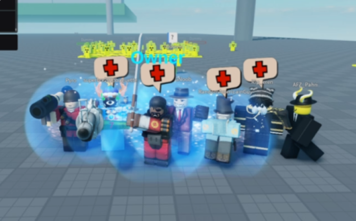 TF2 weapon testing screenshot 1