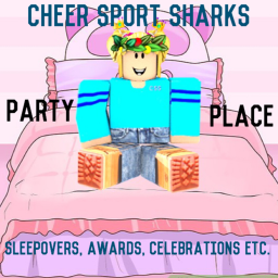 Cheer Sport Sharks Party Place