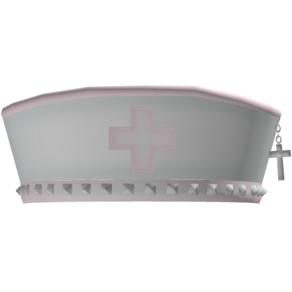 ♡ studded halloween nurse hat