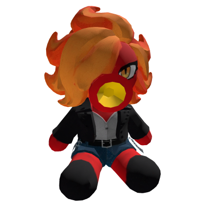 Fire PeaBlaze mini plushie (PVZ/plants vs zombies)
