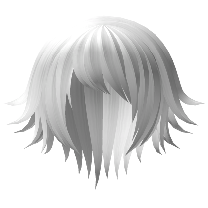 goth vampire bob hair white