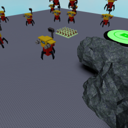Dungeon fight [The rocks of bricks]
