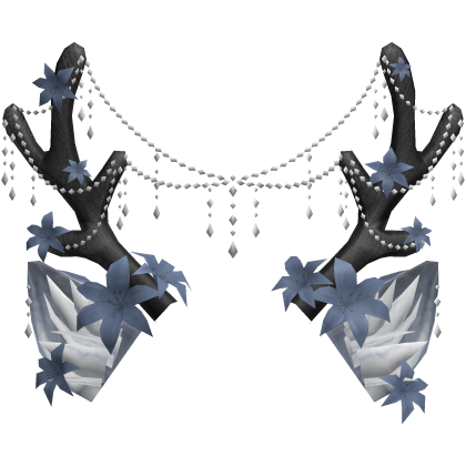 Ethereal Christmas Fairy Fawn Antlers w/ Jewels