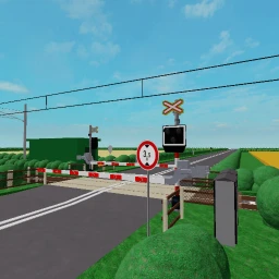 Czech railroad crossing  icon