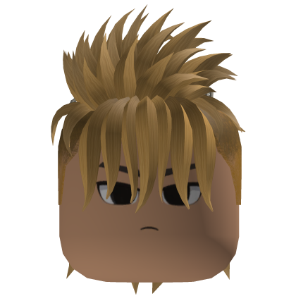 Spiky Mohawk Hair (Blonde)