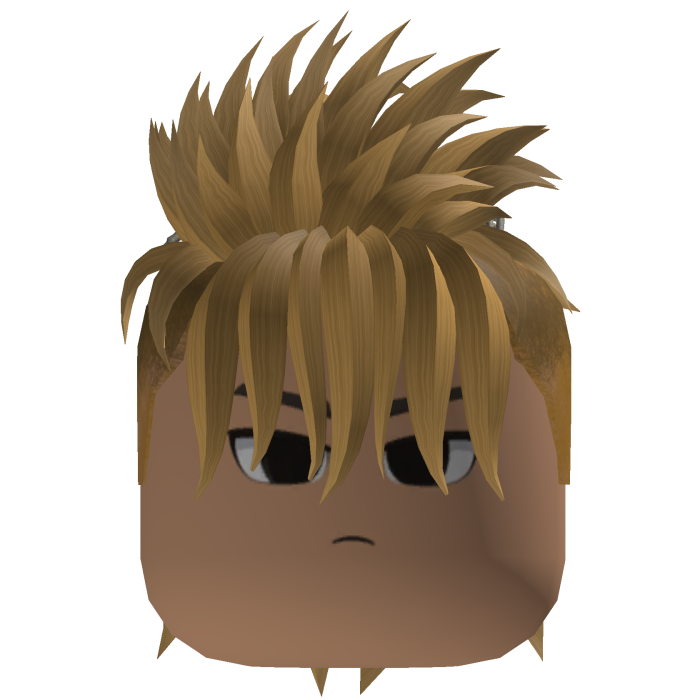 Spiky Mohawk Hair (Blonde)