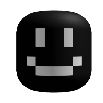 Sideways Twixxel Face / White Retro Smiley | Roblox Item - Rolimon's