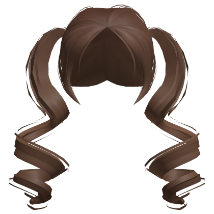 Brown Twintails Roblox item