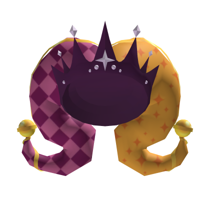 Noli Jester Hat Purple & Orange