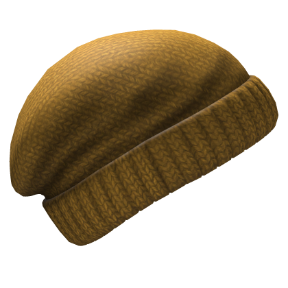 Yellow Baggy Winter Beanie