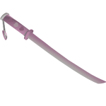 Pink Heart Katana