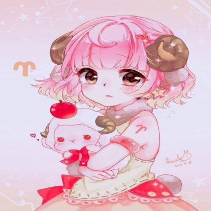 Cute Anime Sheep Girl Roblox decal