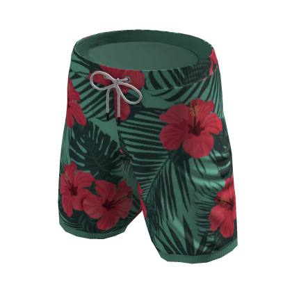 Flower Swimming Trunks Roblox