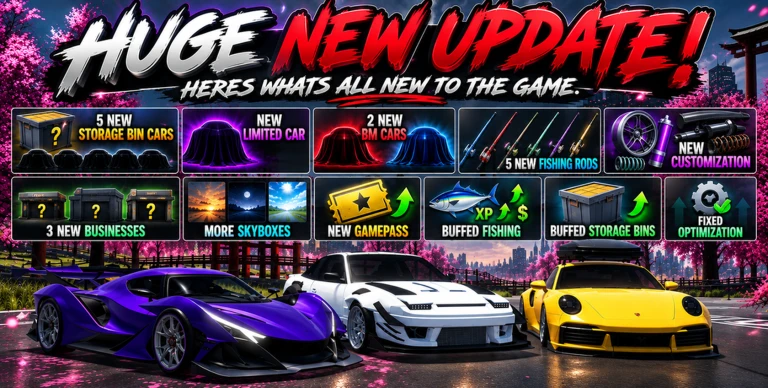 HUGE NEW UPDATE