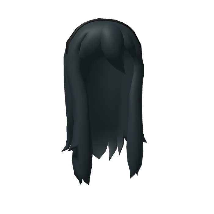 Blueish Black Headband Hair