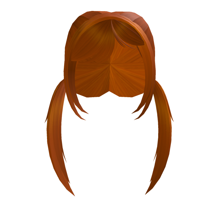 Slick Ginger Barb Pigtails