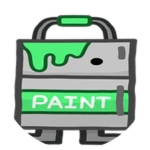 Green Paint Bucket Fridge