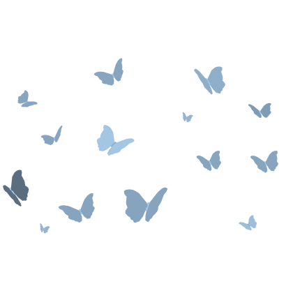 butterfly aura blue