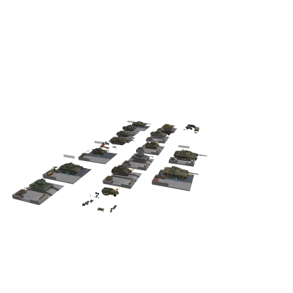 All the Ferrarico tanks