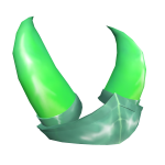 Green Mythical Horns