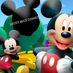 MICKY MICE DONATE!
