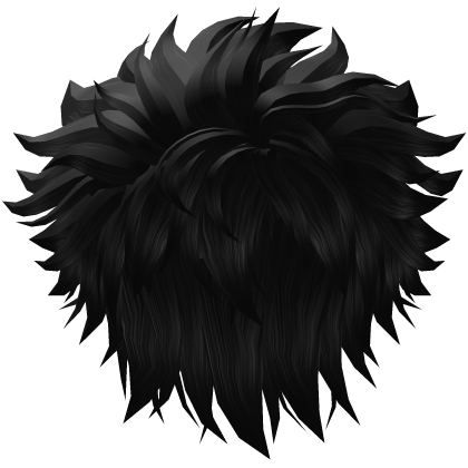 dark messy hair 39. Roblox item