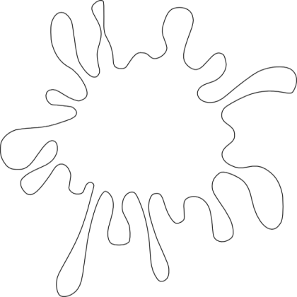 white-splatter Roblox decal
