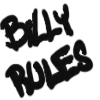 FNV - "BILLY RULES" Graffiti Roblox decal