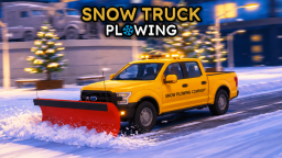 ❄️Pługowanie ciężarówki śnieżnej 