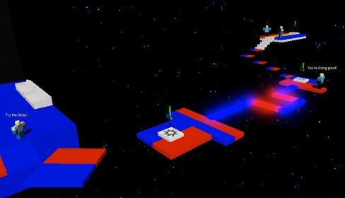 Red or Blue? (Obby)