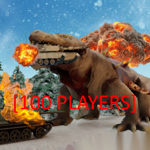 GIANT SCP AND DINOSAUR SURVIVAL! [100 PLAYERS]