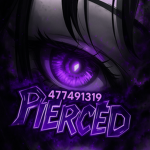 / pierced