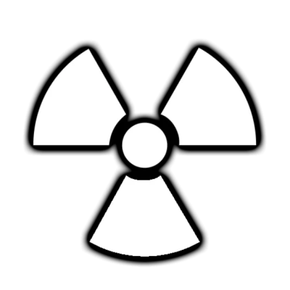 White Nuke Icon (Outline)