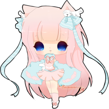 Cute Lil Chibi Neko Roblox decal