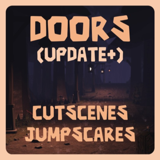 Doors: Cutscenes & Jumpscares [UPDATE] official Roblox game thumbnail