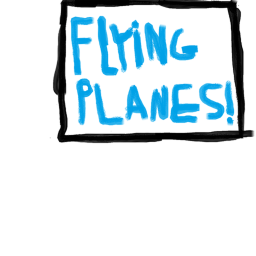 Flying planes!