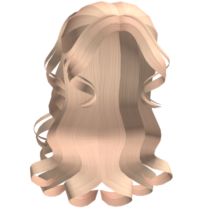 Curly Cute Back Twintails (Blonde) Roblox item