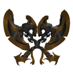Black and Gold Axe